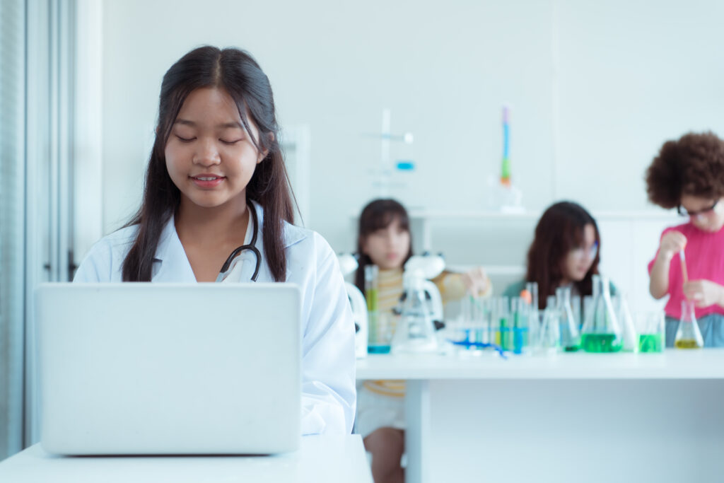 Student building scientific understanding and exam confidence through Chemistry Tuition O Level in Singapore and structured Chemistry learning activities.