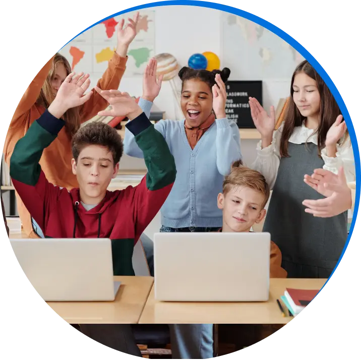 Students learning math in personalised tuition class Singapore